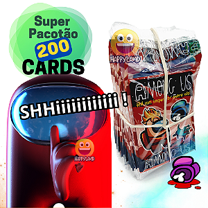 50 Pacotinhos ROBLOX, São 200 CARDS