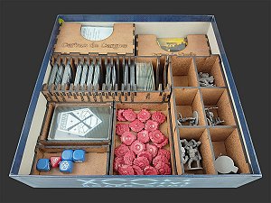 Organizador (INSERT MDF) para XCOM: The Board Game