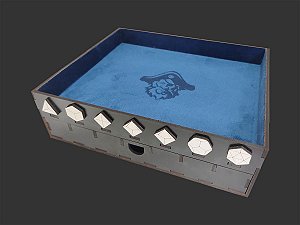 Bandeja de dados para RPG e jogos de tabuleiro Dice tray