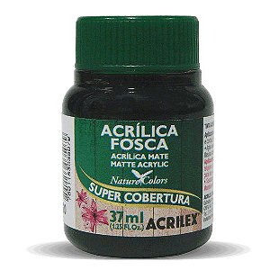 Tinta Acrílica Fosca Acrilex 37ml - Preto 520