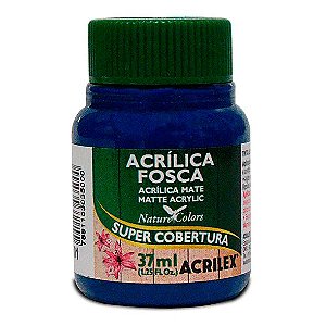 Tinta Acrílica Fosca Acrilex 37ml - Azul Turquesa 501