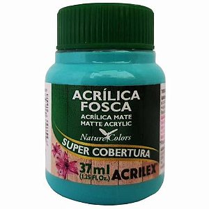 Tinta Acrílica Fosca Acrilex 37ml - Turquesa 577