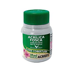 Tinta Acrílica Fosca Acrilex 37ml - Cinza 933