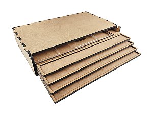 Kit Dashboard para As Ruínas Perdidas de Arnak (4 unidades) - COM CASE