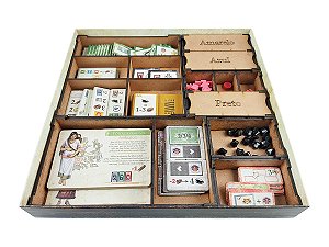 Organizador (INSERT MDF) para Teotihuacan - Expansões