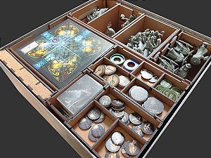 Organizador (INSERT MDF) para Bloodborne: Board Game