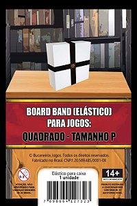 Board Band (Elástico) para Board Games - Caixa Quadrada - Tamanho P