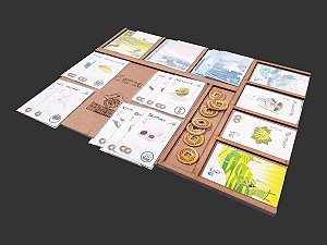 Kit Dashboard para Tokaido (5 Unidades) - COM CASE