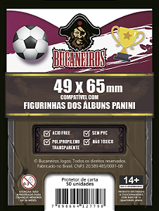 Sleeve Customizado para Figurinhas dos Álbuns Panini (49 x 65) - Copa do Mundo 2026
