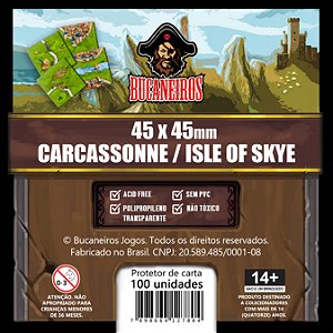 Sleeve Customizado para Isle of Skye / Carcassonne (45 x 45)