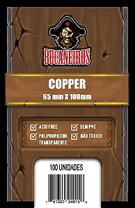 Sleeve COPPER (65x100) - Bucaneiros