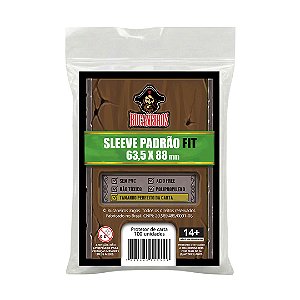 Sleeve PADRÃO FIT (Shield Perfect Size) para Magic e Pokémon