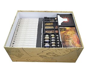 Organizador (SOFT INSERT XPS) para Gloomhaven (Versão Nacional)