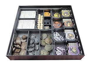 Organizador (INSERT MDF) para Brass: Lancashire - Bucaneiros Jogos