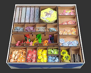 Organizador (INSERT MDF) para Reload (Modelo 1) + Board Band (Elástico)