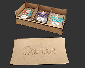 Caixa Genérica (Dispenser) para Tokens e Cartas "Mini"