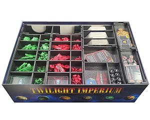 Organizador (SOFT INSERT XPS) para Twilight Imperium (Quarta Edição)