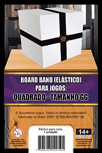 Board Band (Elástico) para Board Games - Caixa Quadrada - Tamanho GG