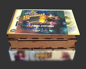 Organizador (INSERT MDF) para Tiny Epic Dungeons + Expansão com Board Band (Elástico)