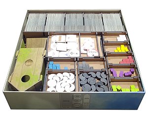 Organizador (INSERT MDF) para Wingspan (Modelo 3)