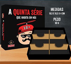 Organizador de Cartas (desmontável) para A QUINTA SÉRIE, que Habita em Nós