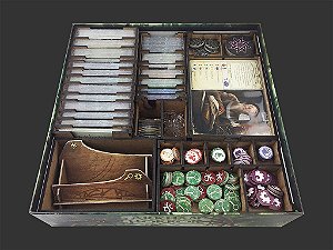 Organizador (SOFT INSERT PARANÁ) para Arkham Horror (Modelo 1)