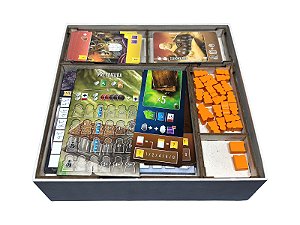 Organizador (SOFT INSERT PARANÁ) para Arquitetos do Reino Ocidental: Era dos Artesãos + Board Band (Elástico)