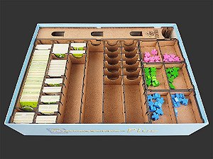 Organizador (SOFT INSERT PARANÁ) para Carcassonne Plus