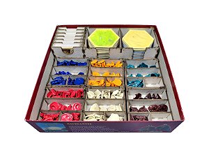 Organizador (SOFT INSERT PARANÁ) para Catan (Versão DEVIR)
