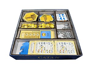 Organizador (SOFT INSERT PARANÁ) para Catan: Piratas e Exploradores (Expansão)
