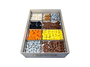Organizador (SOFT INSERT PARANÁ) para Caverna (Modelo 2) + Board Band (Elástico)