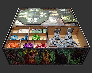 Organizador (SOFT INSERT PARANÁ) para Cthulhu: Death May Die - Temporada 2  Expansão - Bucaneiros Jogos - Board Games (Jogos de Tabuleiro), Card Games  e Acessórios