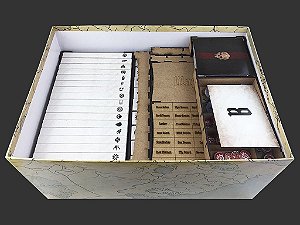 Organizador (SOFT INSERT PARANÁ) para Gloomhaven (versão internacional)