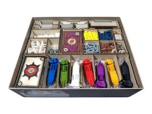 Organizador (SOFT INSERT PARANÁ) para Scythe (Modelo 2) + Board Band (Elástico)