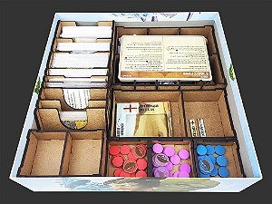 Organizador (SOFT INSERT PARANÁ) para Spirit Island (Modelo 1)