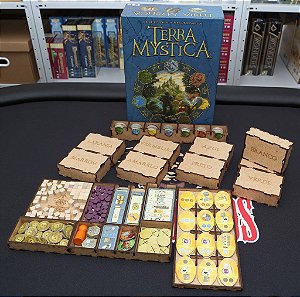 Organizador (SOFT INSERT PARANÁ) para Terra Mystica (Modelo 1)