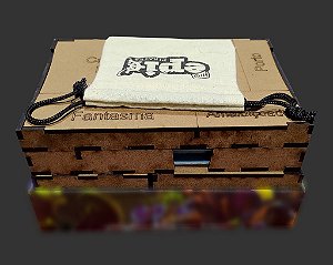 Organizador (SOFT INSERT PARANÁ) para Tiny Epic Pirates + Expansão com Board Band (Elástico)