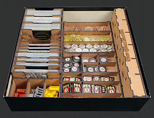 Organizador (INSERT MDF) para 7 Wonders (2ª Edição) - Modelo 2