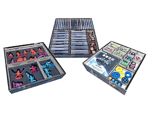 Organizador (SOFT INSERT PARANÁ) para Coleção Marvel United + Board Band (Elástico)