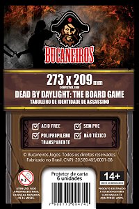 Sleeve Customizado para Dead by Daylight: The Board Game - Tabuleiros de Assassino (273 x 209)