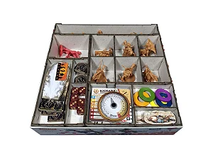 Organizador (SOFT INSERT PARANÁ) para Zombicide: Gears & Guns + Running Wild