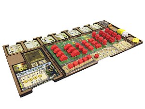 Kit Dashboard para Clans of Caledonia (4 unidades) - COM CASE (1ª tiragem)