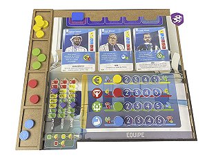 Kit Dashboard para Eleven: Um Jogo de Gerenciamento de Futebol (4 unidades) - SEM CASE