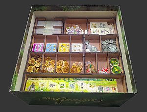 Organizador (INSERT MDF) para La Granja: Deluxe Master Set