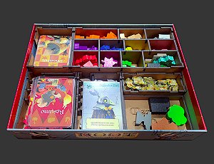 Organizador (INSERT MDF) para Root (Expansões 2) + Board Band (Elástico)