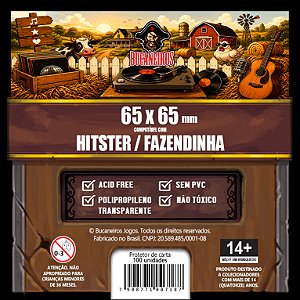 Sleeve Customizado para Hitster / Fazendinha (65 x 65)