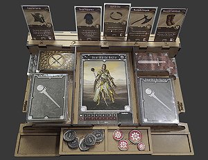 Dashboard unitário para Gloomhaven: Presas do Leão