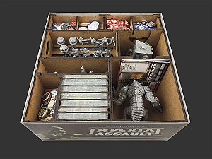 Organizador (INSERT MDF) para Star Wars Imperial Assault e Jabbas Realm