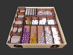 Organizador (INSERT MDF) para Trolls e Princesas