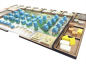 Kit Dashboard para Clans of Caledonia (4 unidades) - COM CASE (2ª tiragem)